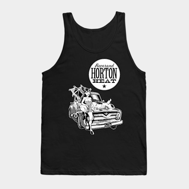 Reverend Horton Heat Tank Top by CosmicAngerDesign